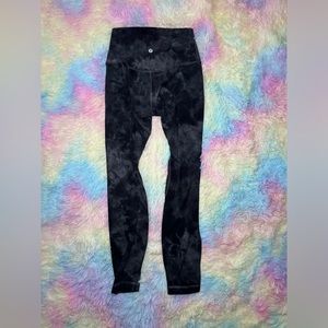 Black camo legging
